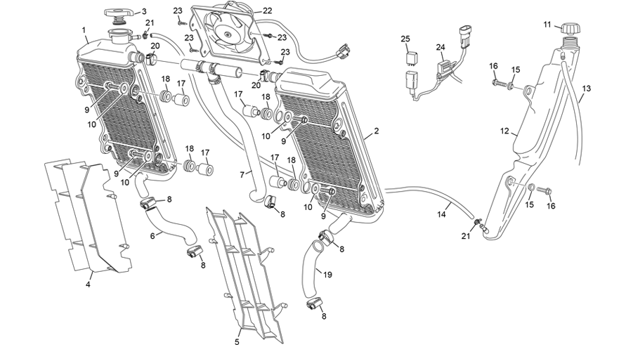 RADIATEUR 250 SE FACTORY