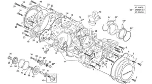 CARTER MOTEUR 250 ST