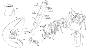BOITE A AIR ET ECHAPPEMENT 250 SE FACTORY