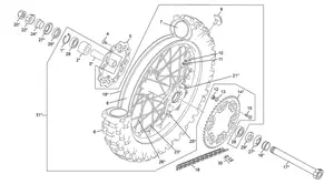 ROUE AR 250 SE FACTORY