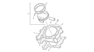 CYLINDRE SHERCO 300 SE-F FACTORY