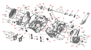 CARTER MOTEUR 300 SE-F FACTORY